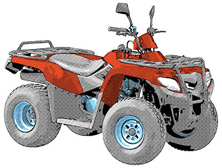 Image showing Quad bike