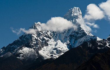 Image showing Ama Dablam peak in Himalayas