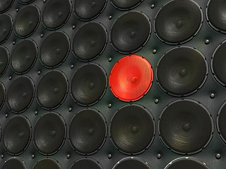 Image showing Unique sound: unique speaker among common ones