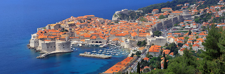 Image showing Dubrovnik panorama