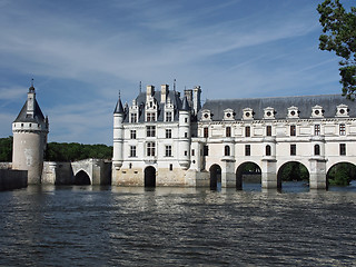 Image showing The Chateau de Chenonceau. Loire Valley. France