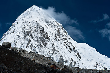 Image showing Pumo Ri Peak - Himalaya mountains