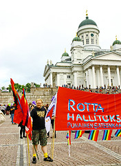 Image showing Helsinki Pride gay parade