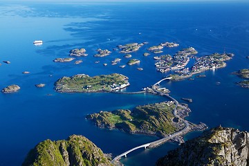 Image showing Scenic view on Lofoten