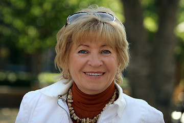 Image showing Happy mature woman