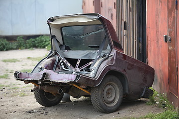 Image showing fragment of the  car