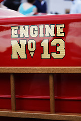 Image showing Classic US fire truck