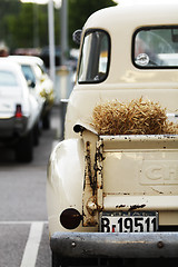 Image showing Hay wagon