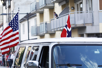 Image showing United flags