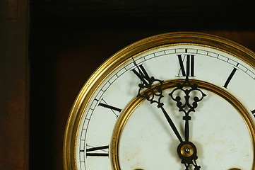 Image showing Old Clock detail # 01