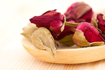 Image showing dry floral herbal tea