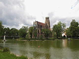 Image showing Johanneskirche Church, Stuttgart