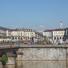 Image showing Piazza Vittorio, Turin