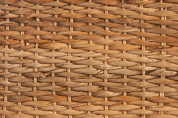 Image showing Natural rattan background