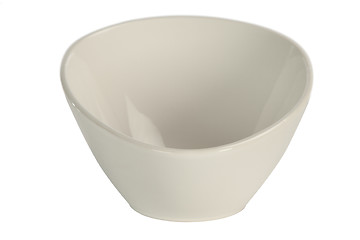 Image showing white modern bowl isolated