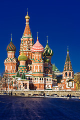 Image showing Saint Basil Cathedral on Red Square