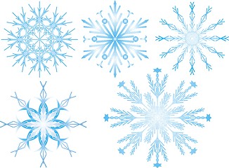 Image showing Snowflakes