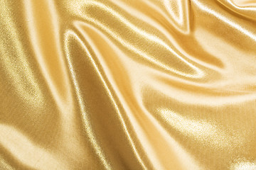 Image showing Golden silk