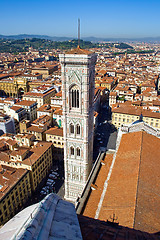 Image showing View of Florence form the cathedral
