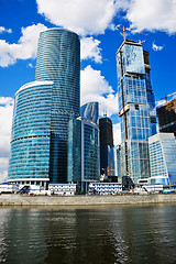 Image showing high business skyscraper