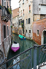 Image showing Canal in Venice