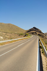 Image showing Desert road