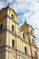 Image showing Catholic church towers