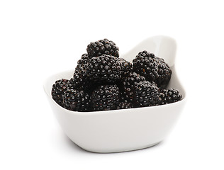 Image showing Perfect Blackberries 