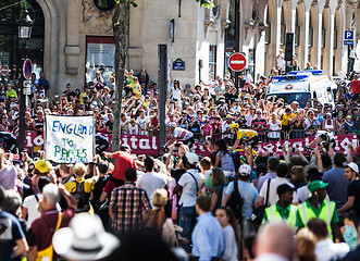 Image showing Le Tour of France Crowd