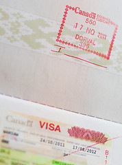 Image showing stamp in passport