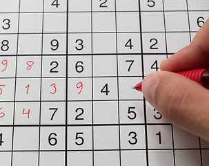 Image showing Sudoku