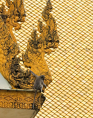 Image showing Ornate buildings in Royal Palace Cambodia