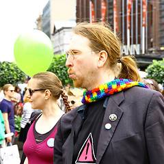 Image showing Helsinki Pride gay parade