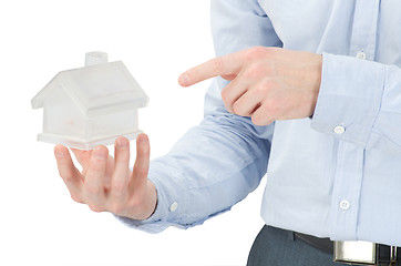 Image showing home in hands 