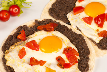 Image showing Huevos rancheros