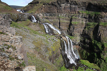 Image showing Waterfall in Iceland