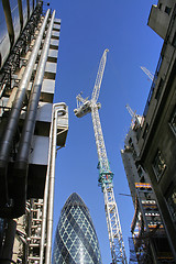 Image showing City of London construction