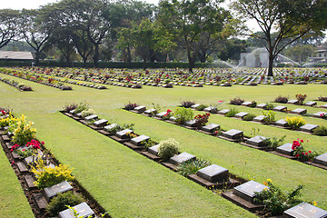 Image showing War cemetery
