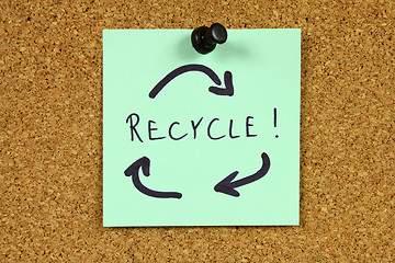 Image showing Recycling