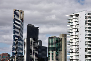 Image showing Melbourne skyline
