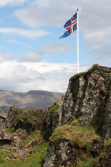 Image showing Iceland flag