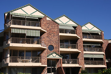 Image showing Apartment buildings