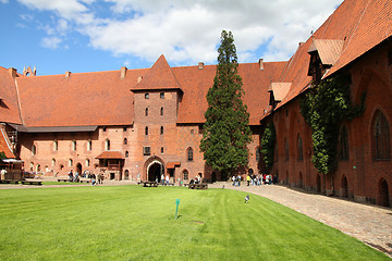 Image showing Malbork castle, Poland