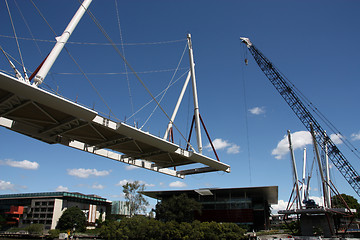 Image showing Bridge construction