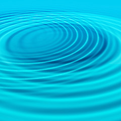 Image showing rings on a water surface