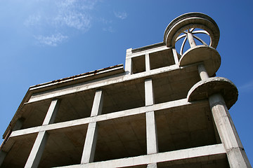 Image showing Unfinished building