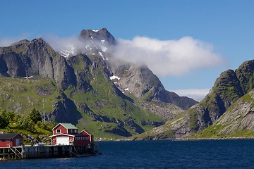 Image showing Picturesque norwegian panorama