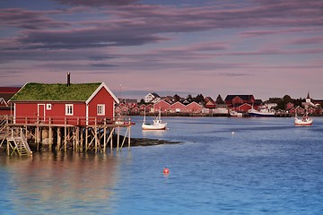 Image showing Reine on Lofoten