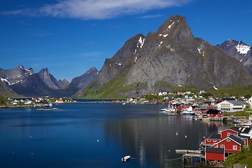 Image showing Reine on Lofoten