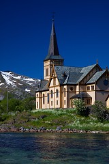 Image showing Lofoten cathedral